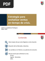 Estrategia para Revitalizar Las Ventas en Tiempos de Crisis - CCR