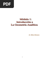 Modulo 1. Geometria Analitica NEW 1 PDF