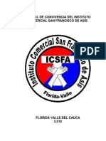 Manual de Convivencia Instituto Comercial San Francisco de Asis 2018