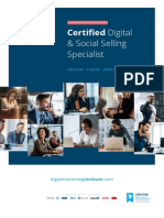 Certified Digital: & Social Selling Specialist