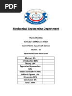 Mechanical Engineering Department