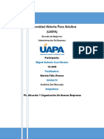 Tarea 4 Planificacion Y Organizacion de Nuevas Empresas by Miguel Moreno