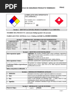 MSDS Lubricante 3-36 Aerosol