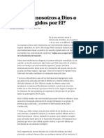 ¿Elegimos Nosotros A Dios o Fuimos Elegidos Por Él - Coalición Por El Evangelio