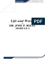 Life and Works: Dr. Jose P. Rizal