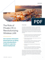 The Role of Private LTE in Revolutionizing Wireless LAN