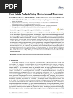 Foods: Food Safety Analysis Using Electrochemical Biosensors