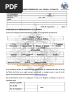 Formatos CAA