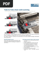 4688 Tube To Tube Sheet Weld Scanning Service