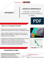 Evaluar Y Calcular El Calendario de Ejecución de La Obra