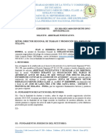 Solicitud de Arbitraje Potestativo