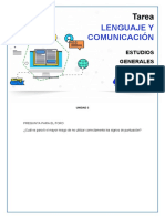 Lenguaje y C. Tarea U03