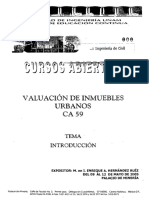 Valuación de Inmuebles Urbanos1 PDF