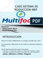 Plan - Sistema Productivo - MRP