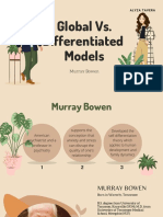 Global vs. Differentiated Models: Murray Bowen