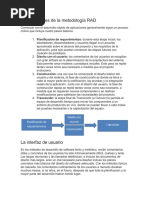 Pasos o Fases de La Metodología RAD