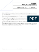 AN2061 Application Note: EEPROM Emulation With ST10F2xx