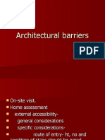 Architectural Barriers