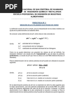 Práctica 01 - Medición de PH PDF