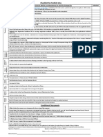 Checklist-Form Turkey PDF