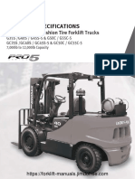 Doosan G GC Specification