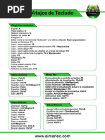 Atajos de Teclado CorelDraw PDF