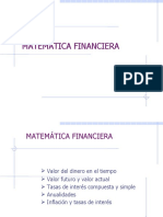 Matematica Financiera