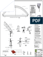 Plano de Techo Metalico de Losa Deportiva Cotaruse-Em-02