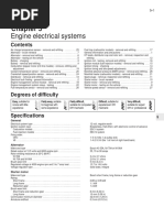 Engine Electrical Systems: General