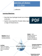 Properties of Water