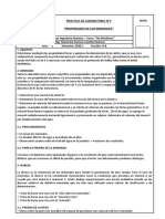 PRÁCTICA N 3 - Propiedades de Los Minerales