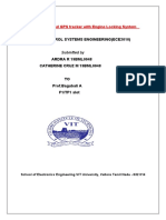 Alcohol Detector and GPS Tracker With Engine Locking System: Project For Control Systems Engineering (Ece2010)