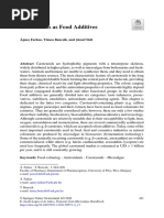 Carotenoids As Food Additives: Ágnes Farkas, Tímea Bencsik, and József Deli