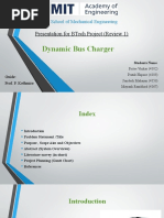 Dynamic Bus Charger: Presentation For Btech Project (Review 1)