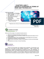 Chapter 6 and 7: The Human Person Flourishing in Terms of Science and Technology