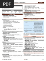 (OSCE) 3.0 Cardiovascular Examination