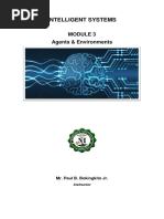 Module 3 - Agents Environments