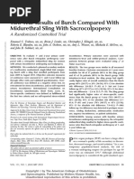 Two Year Results of Burch Compared With.5 PDF