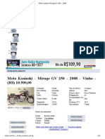 Moto Kasinski Mirage GV 250 - 2008