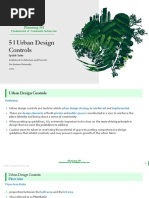 5 - Urban Design Controls