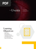 Uveitis: - Presented By: - The Boys Batch 28