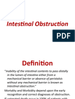 Intestinal Obstruction