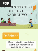 Macroestructura Del Texto Narrativo