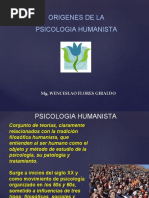 Origenes de La Psicologia Humanista R