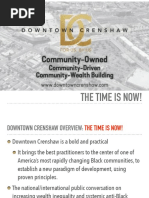 Downtown Crenshaw Rising Presentation