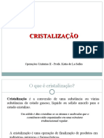 Cristalização