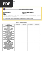 Pauta Evaluacion 5 Año Caligrama PDF