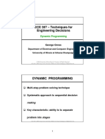 ECE 307 - Techniques For Engineering Decisions: George Gross