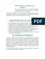 Resumen Comportamientos Positivos y Seguros en La Vía Peatones