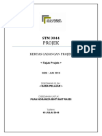 Format Proposal Projek